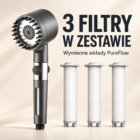 dreammy pureflow — filtrowana słuchawka prysznicowa + 3 filtry dreammy pureflow — filtrowana słuchawka prysznicowa + 3 filtry
