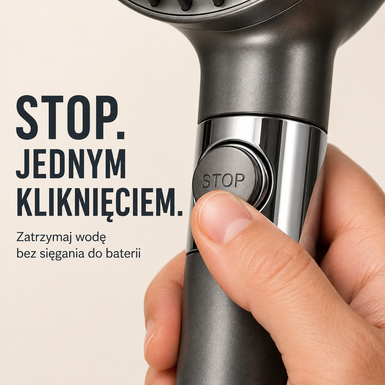 dreammy pureflow — filtrowana słuchawka prysznicowa + 3 filtry