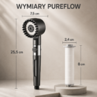 dreammy pureflow — filtrowana słuchawka prysznicowa + 3 filtry dreammy pureflow — filtrowana słuchawka prysznicowa + 3 filtry